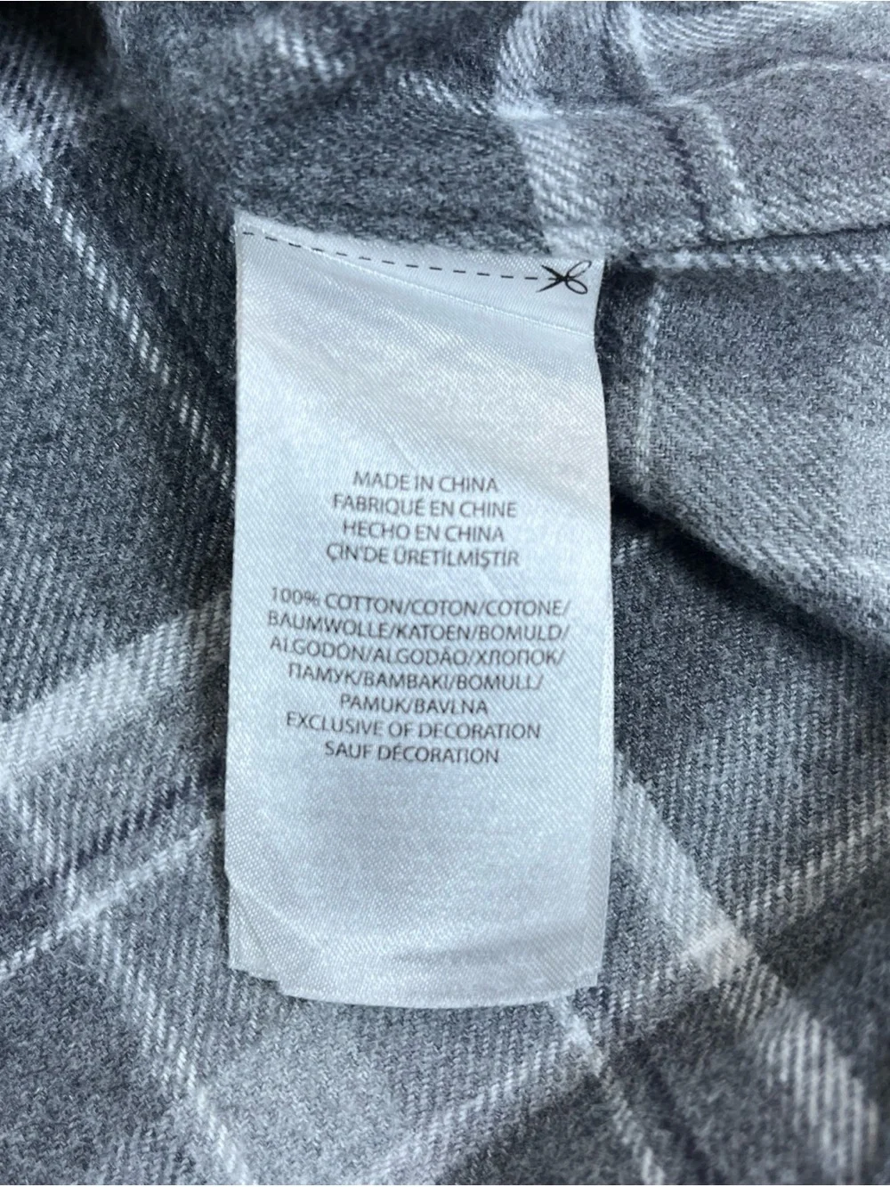 Polo Ralph Lauren Flannel Shirt Gray Plaid Elbow Patch Button Up Soft Men’s XL